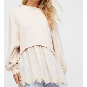 FREE PEOPLE SWEET STREETS HOODIE